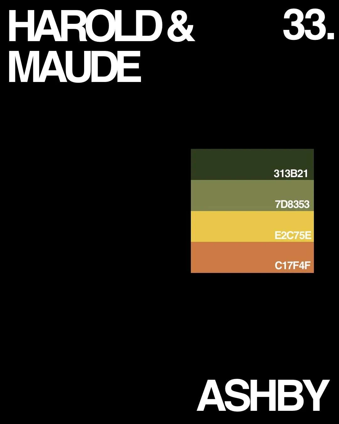 Harold and Maude — [PST] screening poster — photo 3